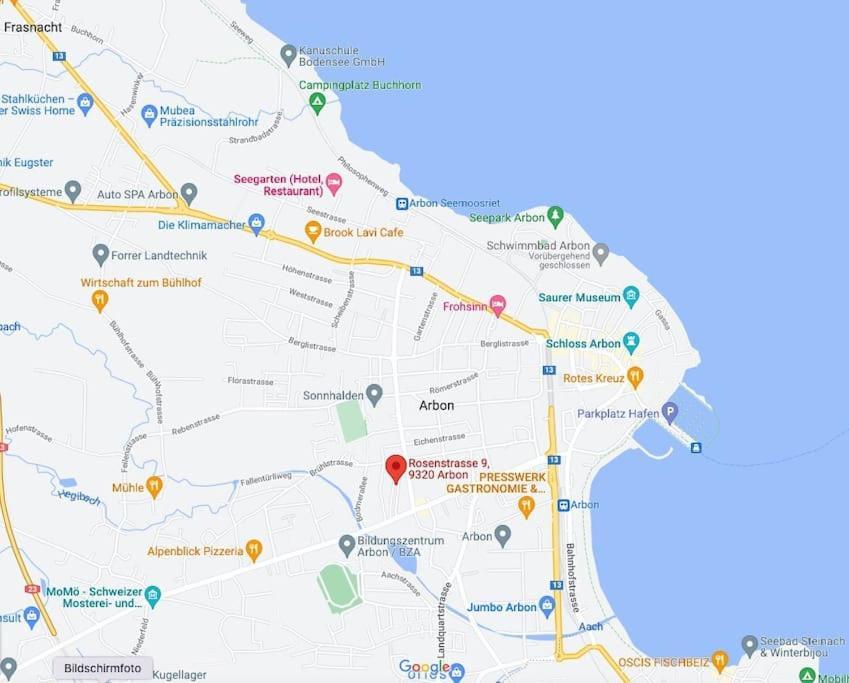 Charmante Und Zentrale Wohnung Am Weiherpark Arbon Buitenkant foto